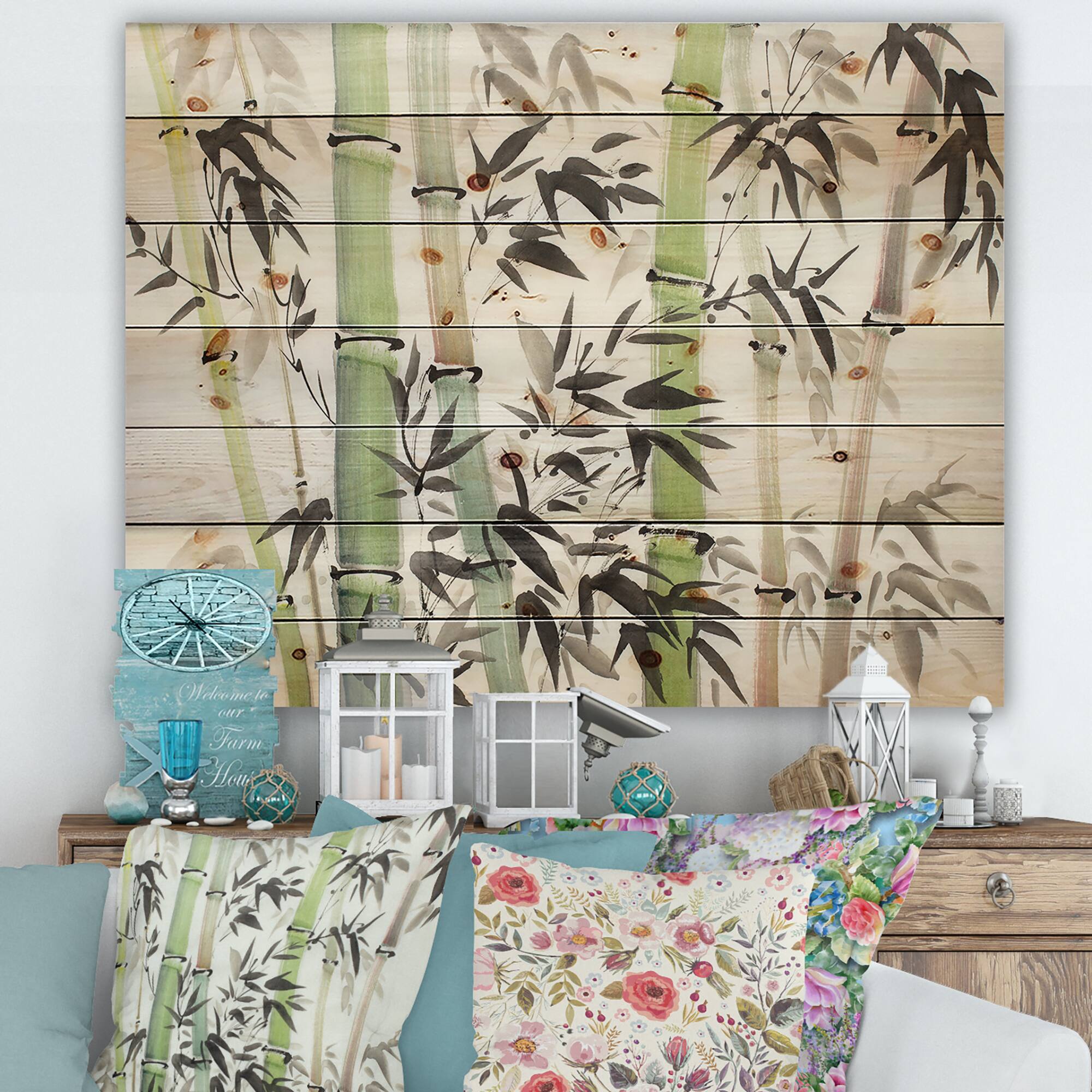 Designart - Bamboo Branches In The Forest II